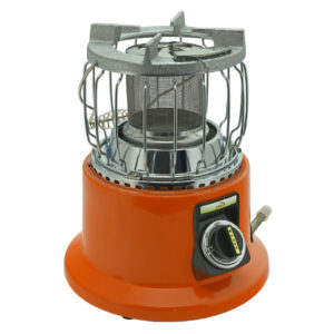 Plynové topení s vařičem Cattara Tower - oranžové-stříbrné