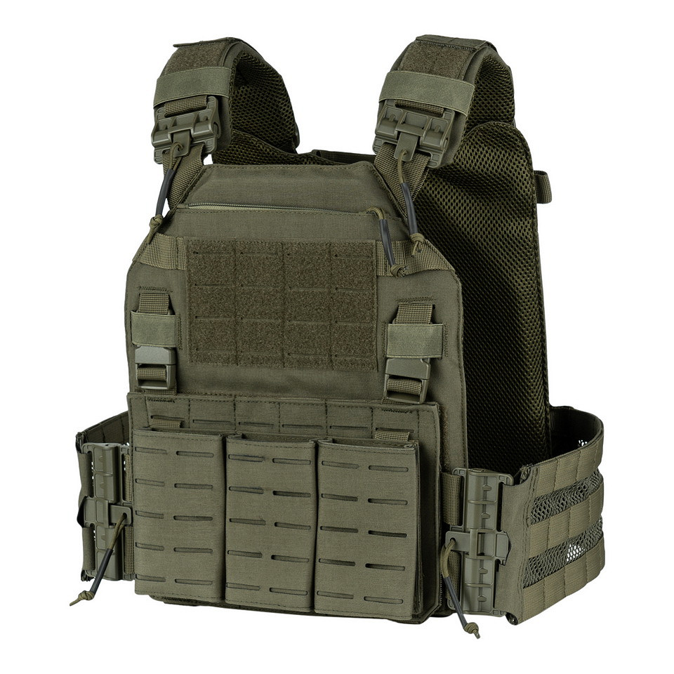 Hrudní nosič 101 Inc QR Plate Carrier Lasercut - olivový - Obrázek 2