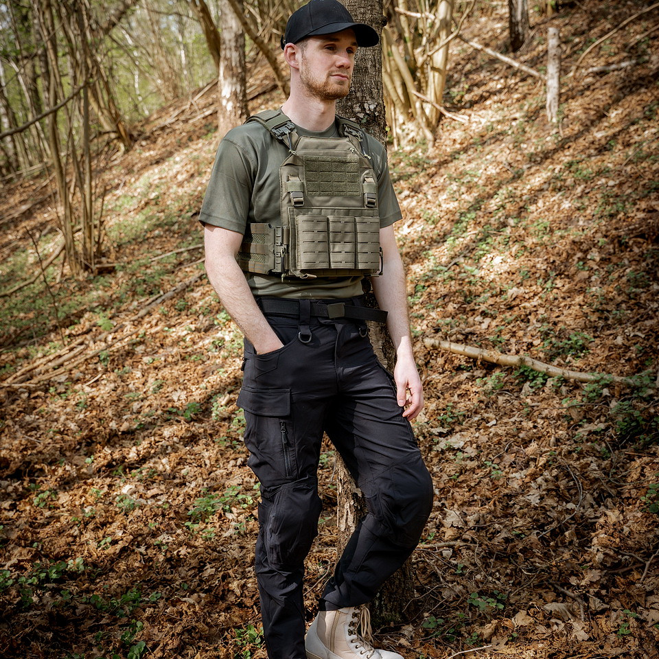Hrudní nosič 101 Inc QR Plate Carrier Lasercut - olivový - Obrázek 13