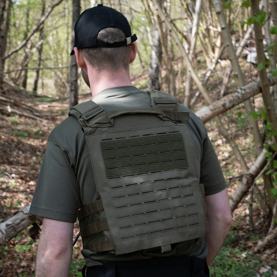 Hrudní nosič 101 Inc QR Plate Carrier Lasercut - olivový - Obrázek 15