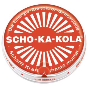 Scho-Ka-Kola čokoláda energetická hořká 100g