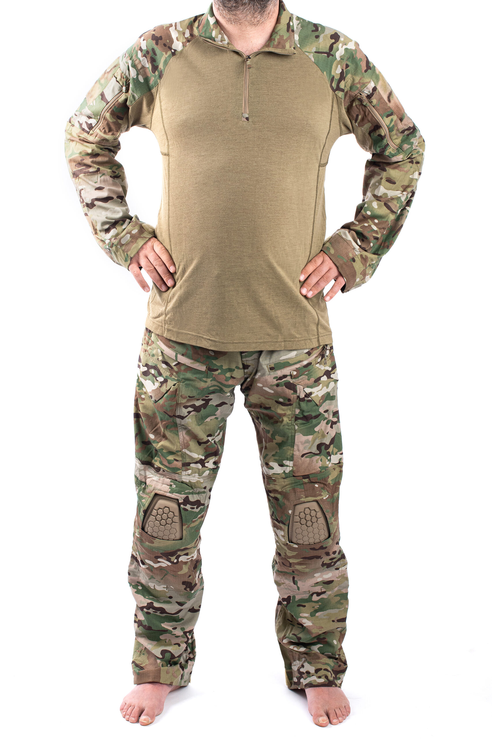 Taktická košile bojové triko orig. AČR multicam G4 NSPA COMPAT SHIRT™ VTX RIPSTOP™ US Crye Precision - Obrázek 4