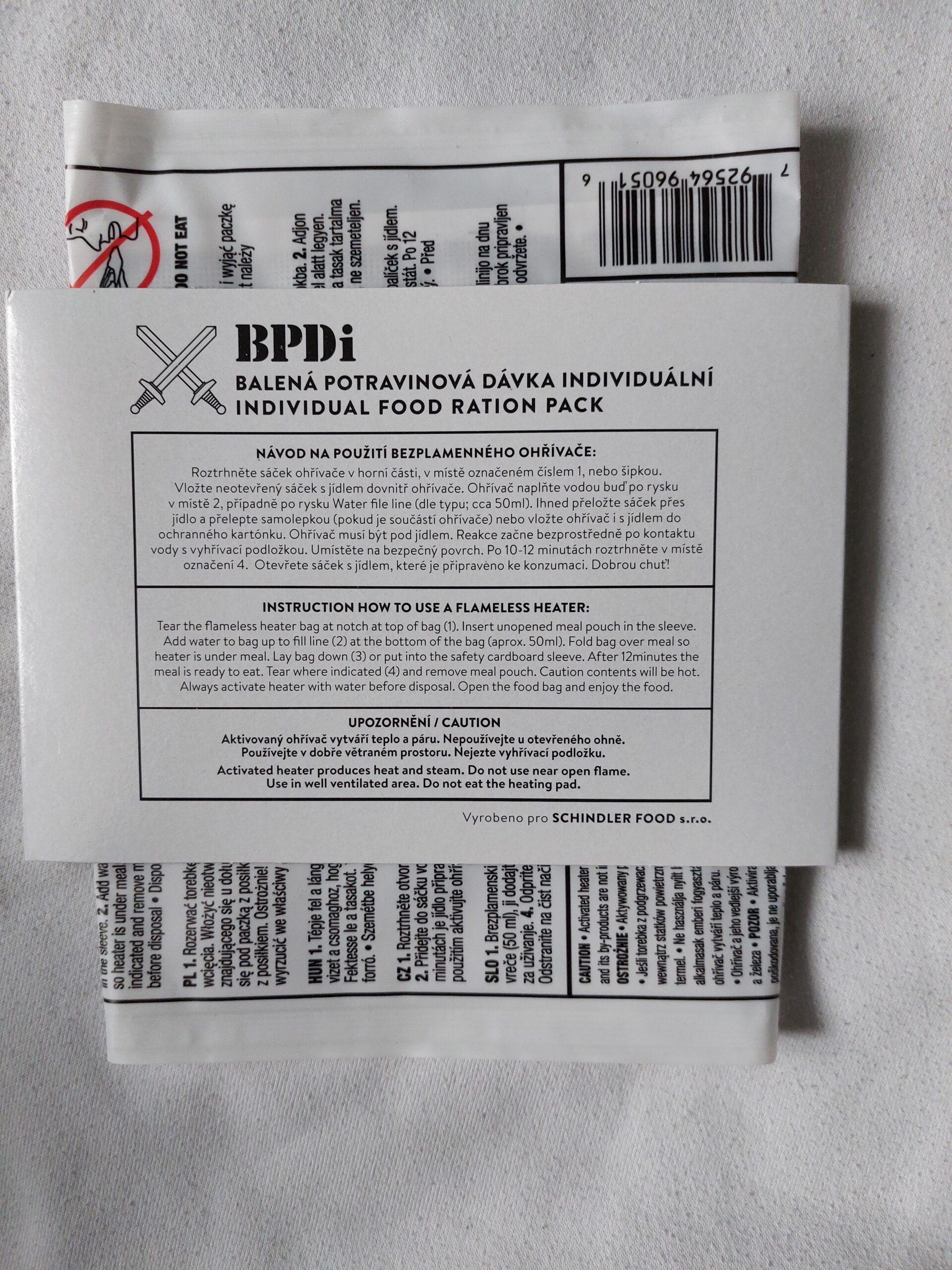 Večeře balíček AČR - Kuřecí maso se zeleninou BPDi8 D8 - Obrázek 4