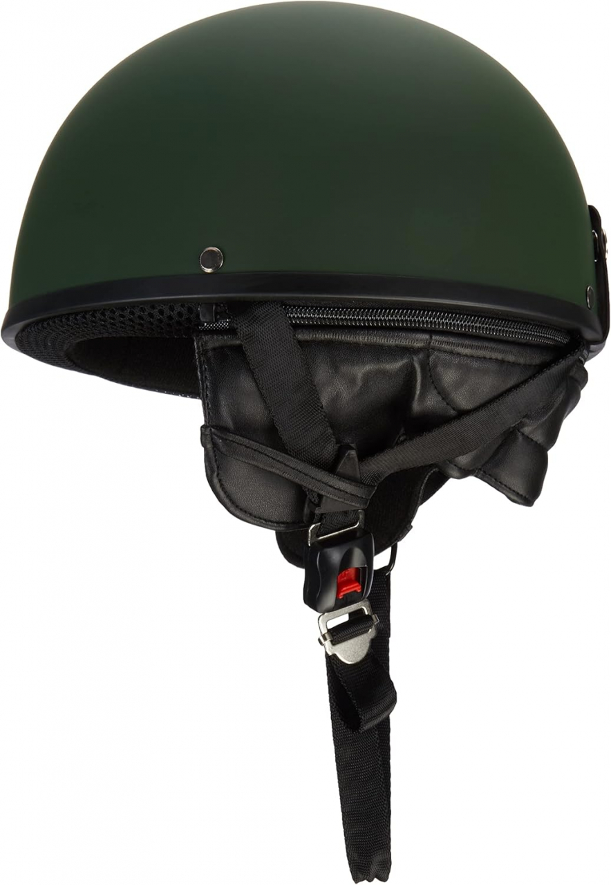 Helma Mil-Tec Moto Retro - olivová - Obrázek 4