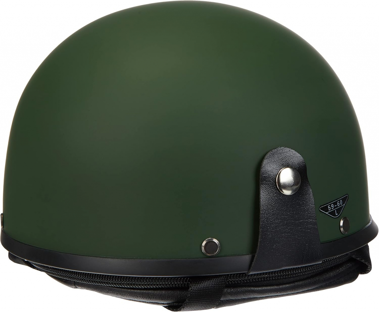 Helma Mil-Tec Moto Retro - olivová - Obrázek 5
