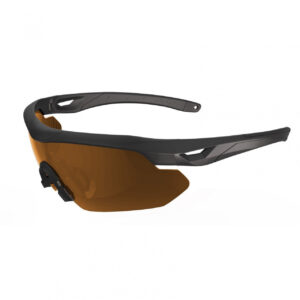 Brýle Swiss Eye Nighthawk Pro Laser - černé-hnědé